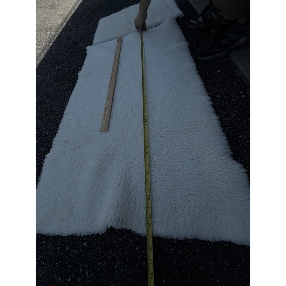 Vintage Aloe‎ Medical Airloom Bed Pad Set of 2 Faux Sheepskin Plush White
